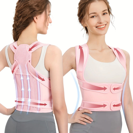 UPWORK Back Pain Relief Posture Corrector Unisex Adjustable Brace