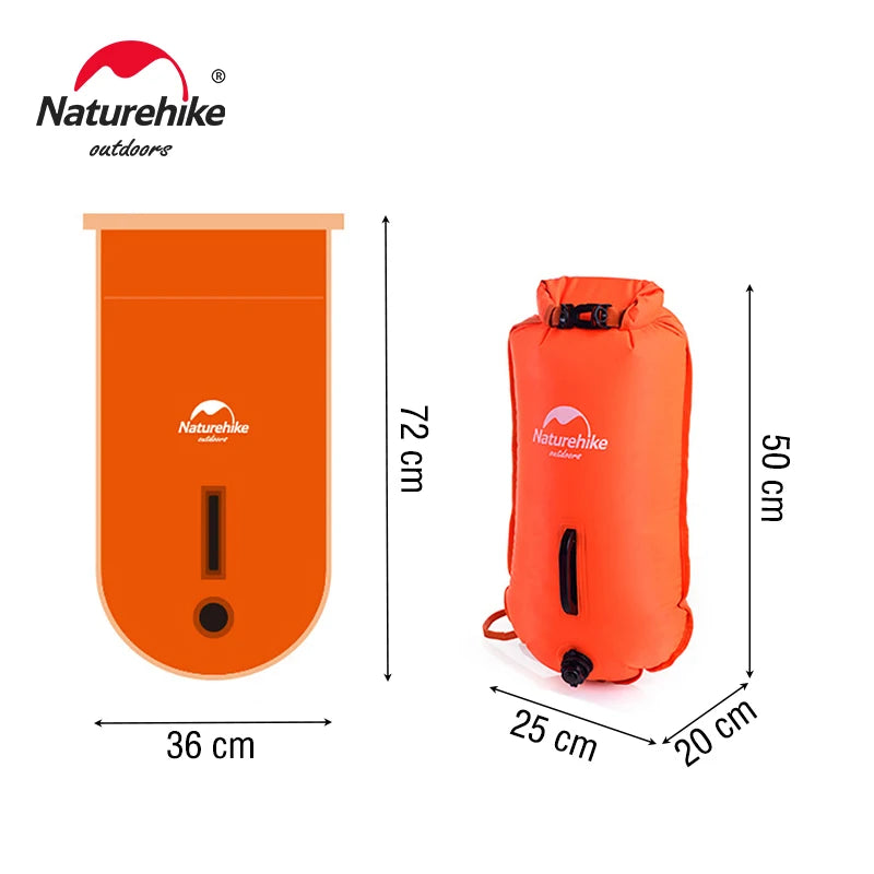 Naturehike Dry Bag Float Waterproof Swim Buoy With Adjustable Belt