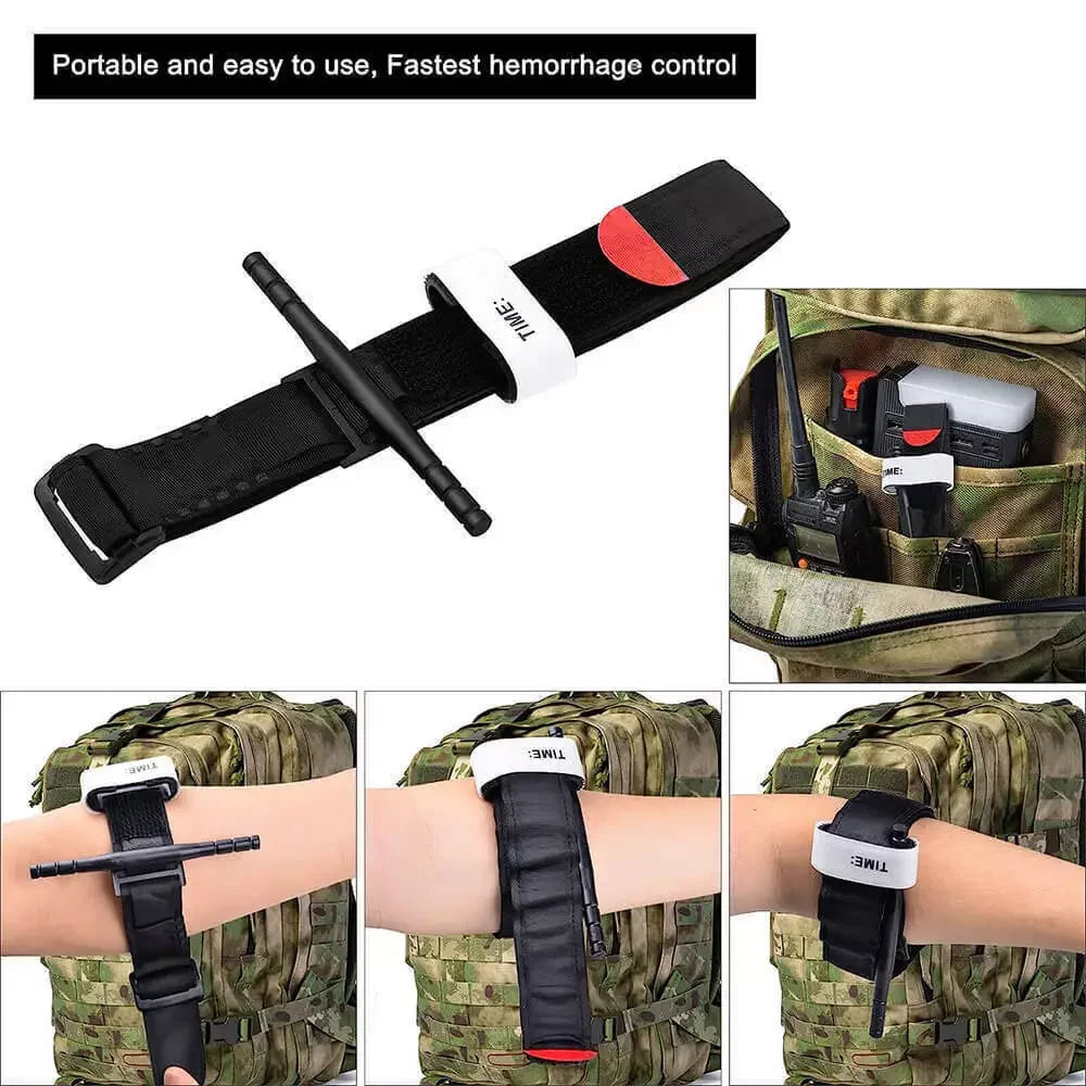 Tourniquet Medical Emergency One Hand First Aid Tool