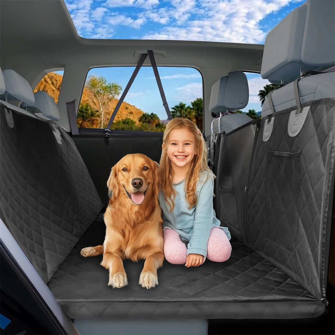 BINGOPAW Waterproof Dog Car Seat Cover Hammock Back Seat