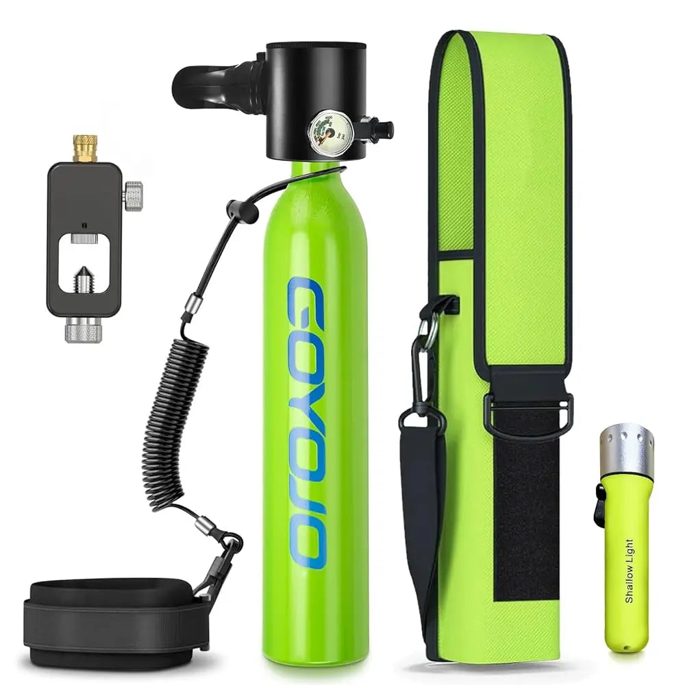 GOYOJO Mini Scuba Tank Portable Diving Air Bottle Elite