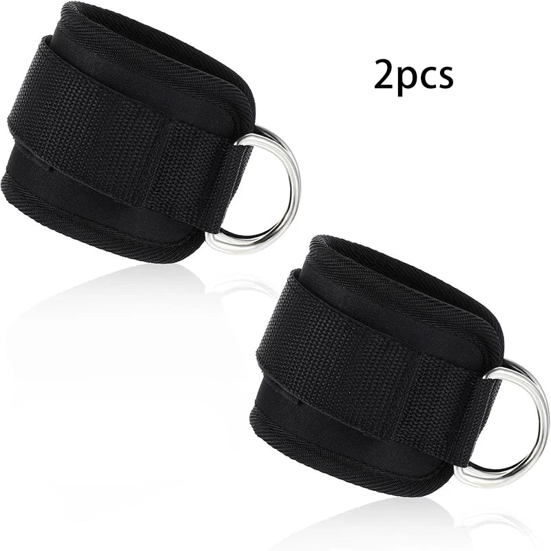 Adjustable Ankle Cuffs Leg Workout Straps For Glute Thigh Training