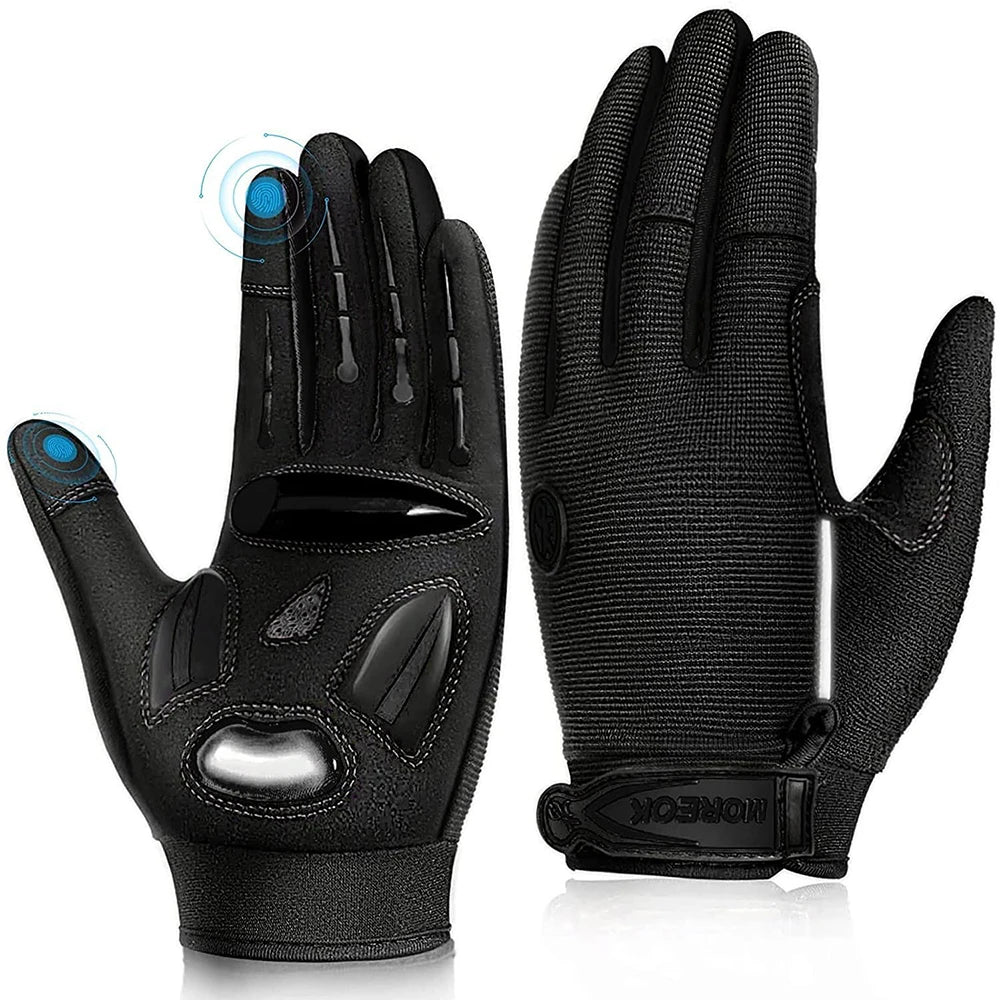 Racing Gloves Motocross Breathable Non Slip MTB Road Bike Unisex Touch Screen