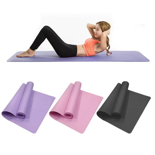 Anti Slip EVA Yoga Mat For Exercise And Pilates Training