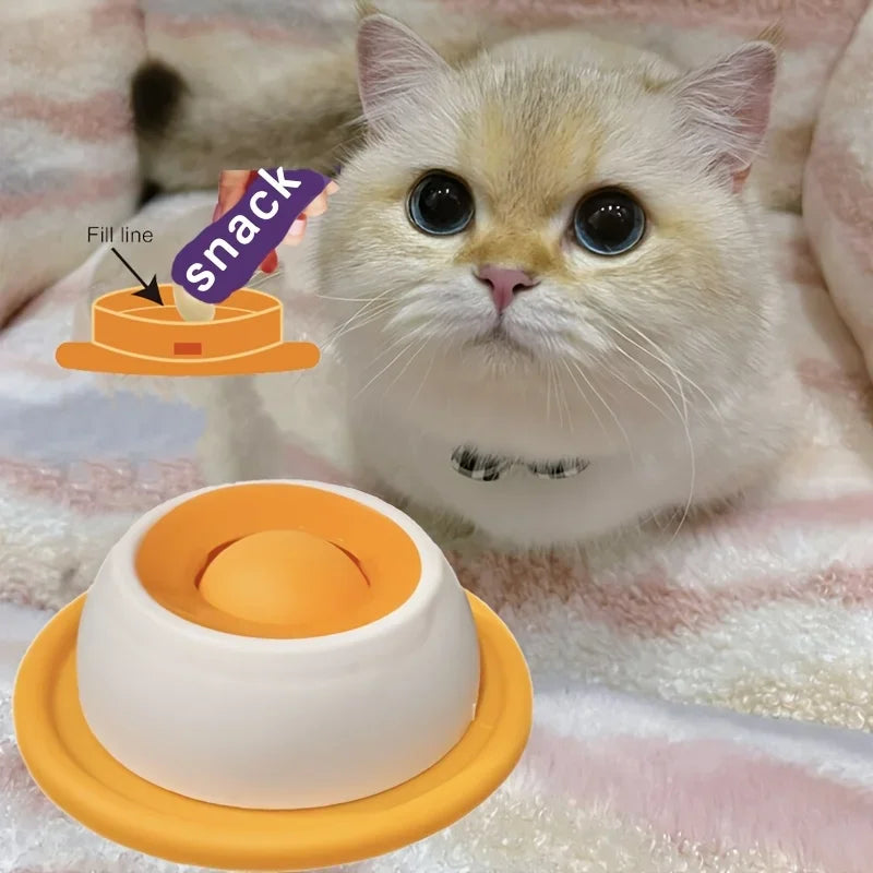 Interactive Pet Toy Slow Feeder Dispenser For Cats And Dogs