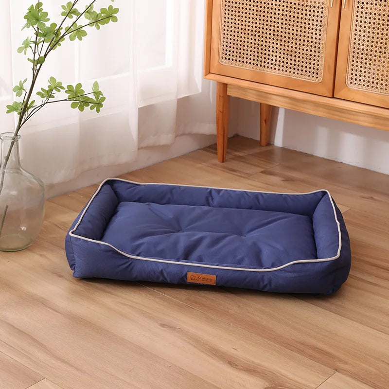 Four Season Square Dog Bed Durable Waterproof Sofa Pet House