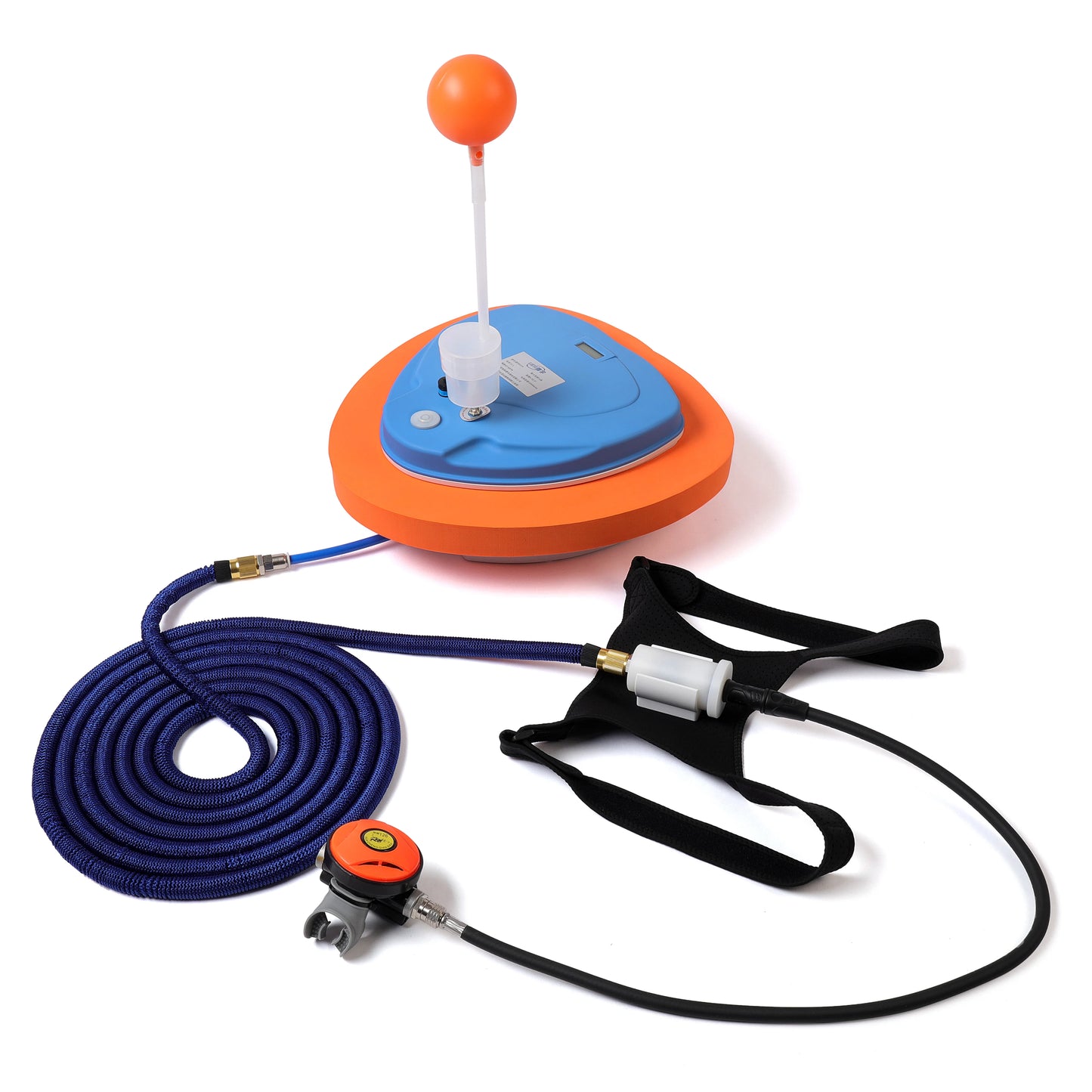 TUDIVING Scuba Diving Ventilator Waterproof Portable Breathing Regulator
