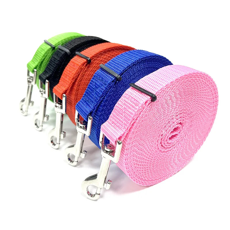 Nylon Dog Leash With Reflective Quick Release For Training