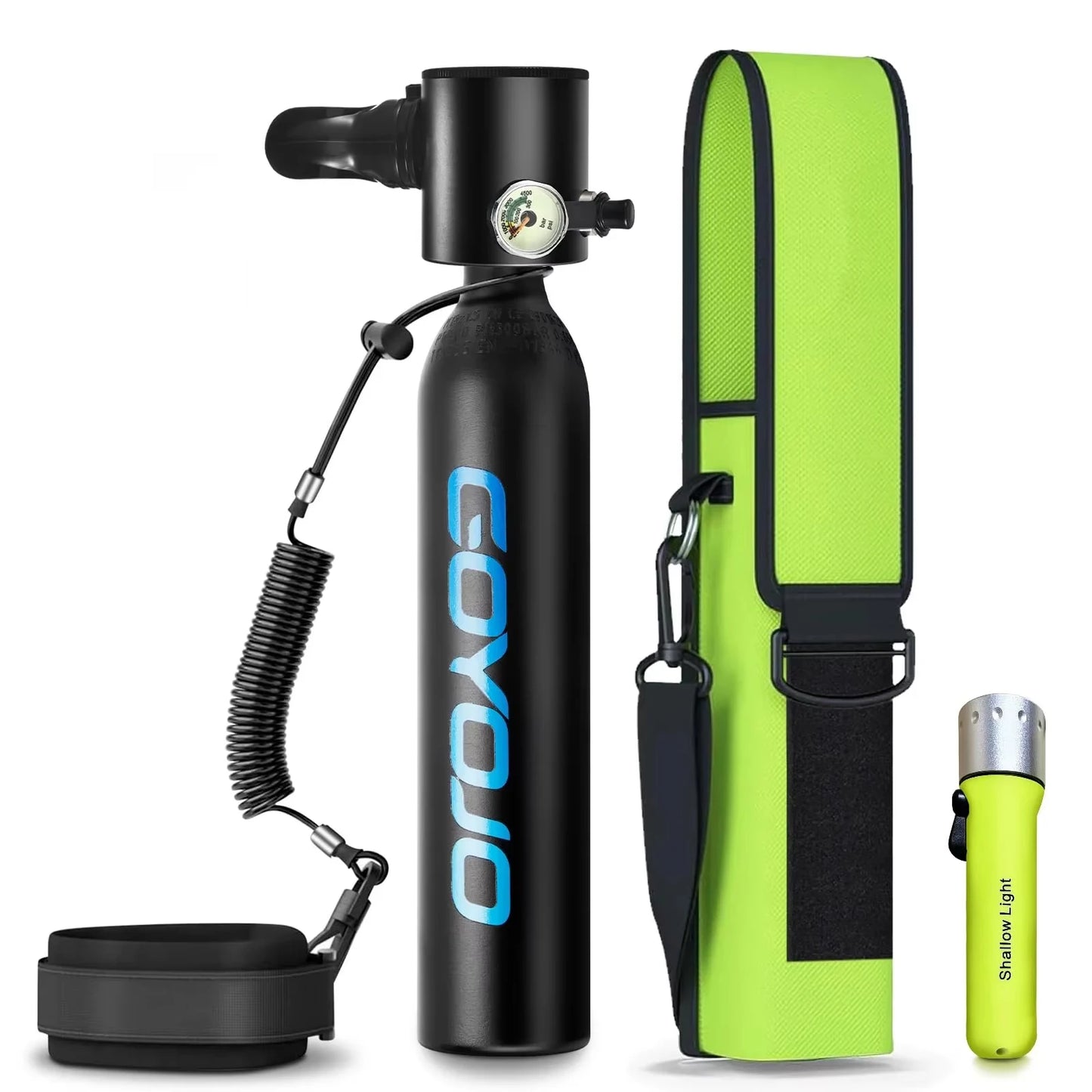 GOYOJO Mini Scuba Tank Portable Diving Air Bottle Elite
