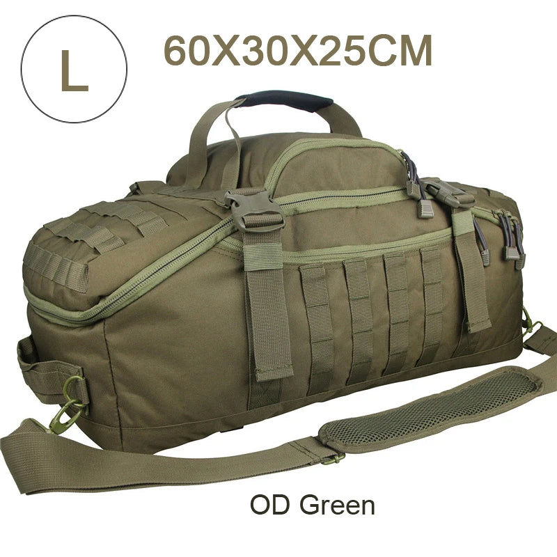 LQARMY Molle Tactical Backpack for Hiking Camping and Travel