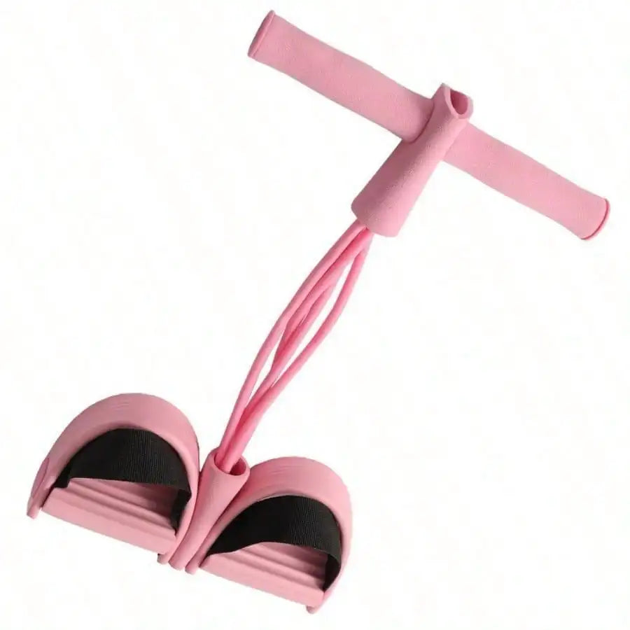 Pedal Exerciser With Resistance Bands For Full Body Workout