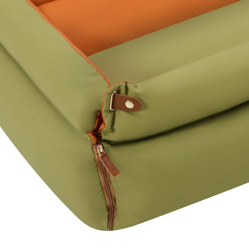 Foldable Travel Pet Car Seat Bed For Dogs And Cats
