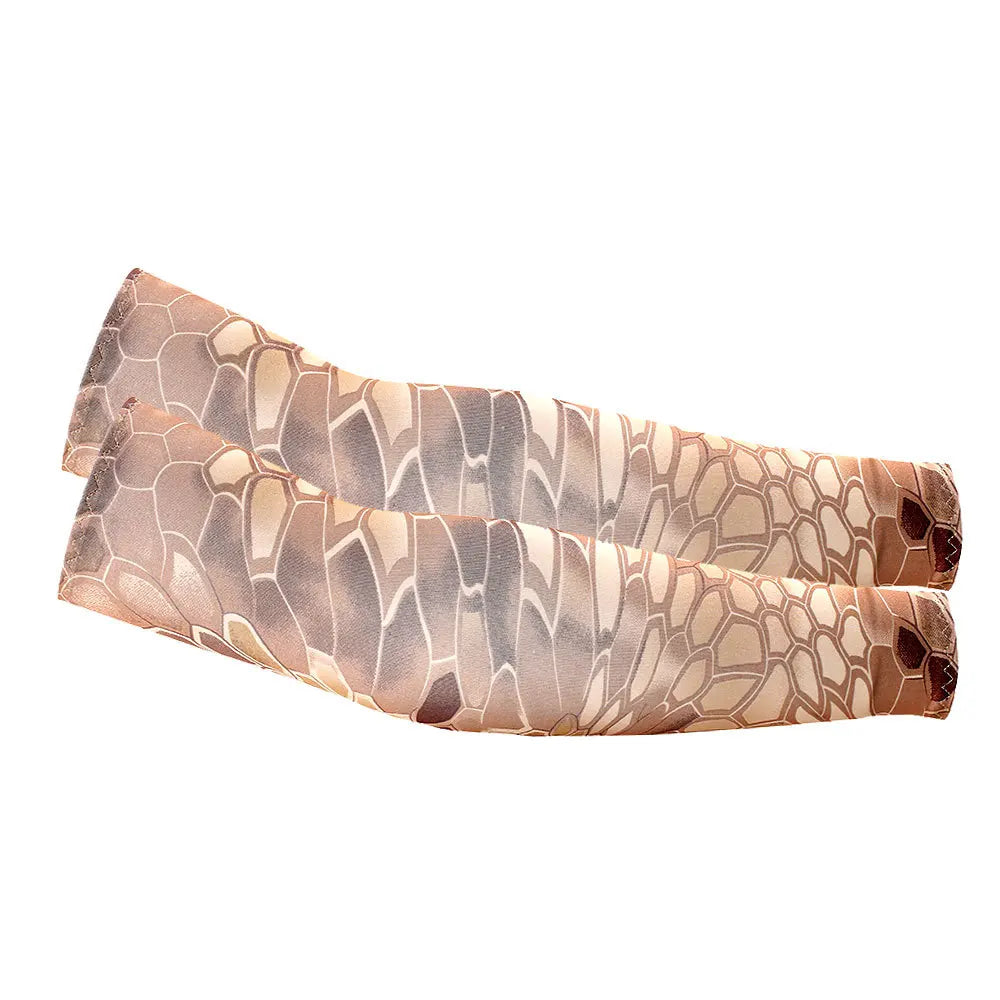 Unisex Cooling Arm Sleeves UV Sun Protection For Running And Cycling