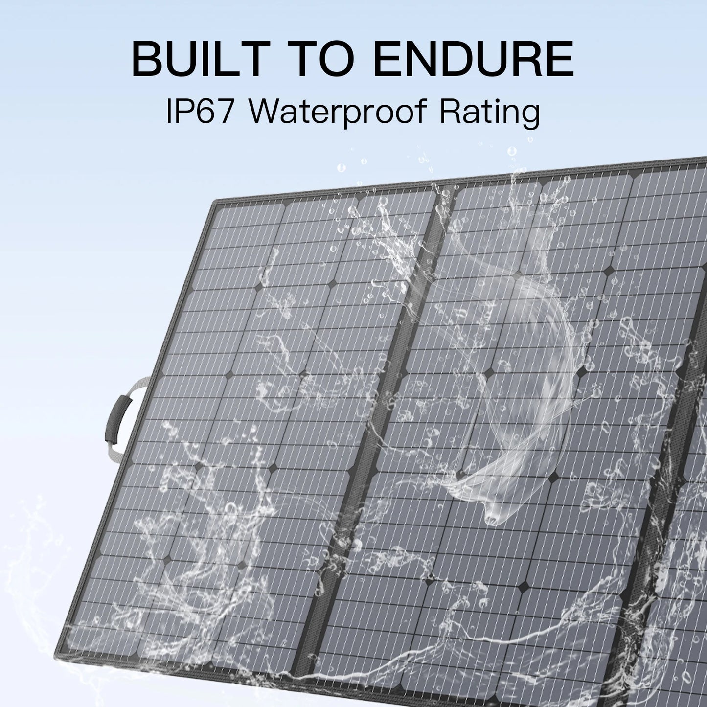 MHPOWOS Portable 400W Solar Charger Foldable Panel