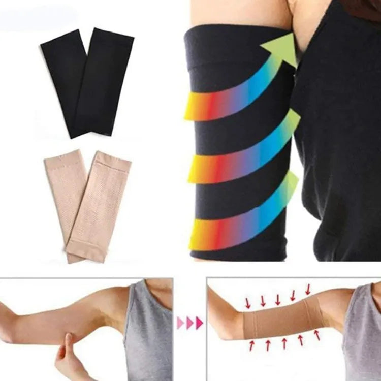 Polyester Pressure Yoga Arm Sleeves Lightweight Elastic Elbow Protectors
