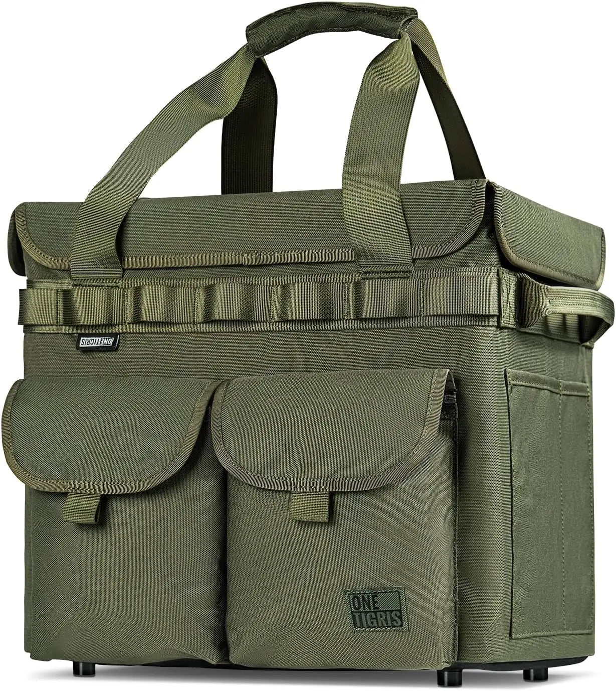 Camping Storage Tote Bag With Lid Collapsible Organizer