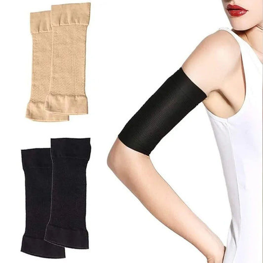 Polyester Pressure Yoga Arm Sleeves Lightweight Elastic Elbow Protectors