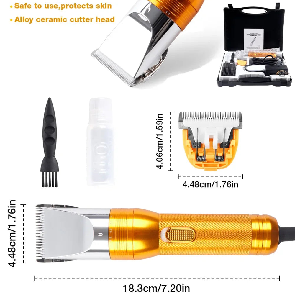 Electric Pet Hair Trimmer Shearer Cashmere Goat Shaver Household Shaving Machine Carpet Tufting Trimmer Portable Pet Tools