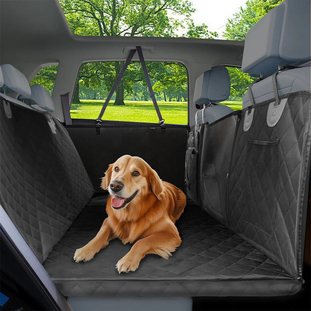 BINGOPAW Waterproof Dog Car Seat Cover Hammock Back Seat