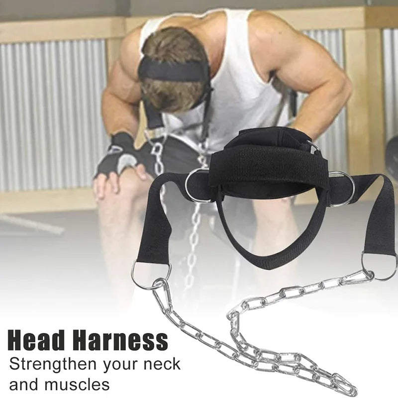 Weight Lifting Neck Harness for Strength Training and Gym Fitness