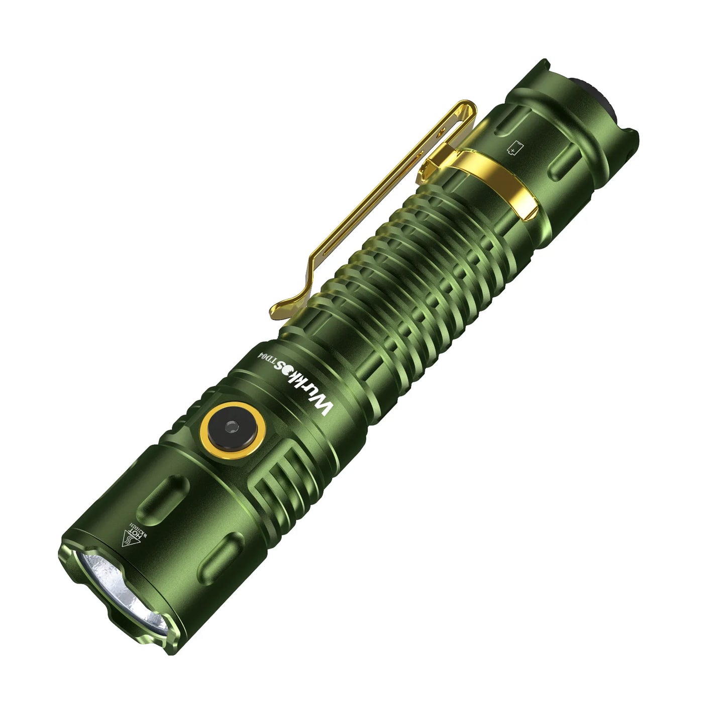 Wurkkos TD04 21700 USB C Rechargeable Dual Mode Tactical Flashlight