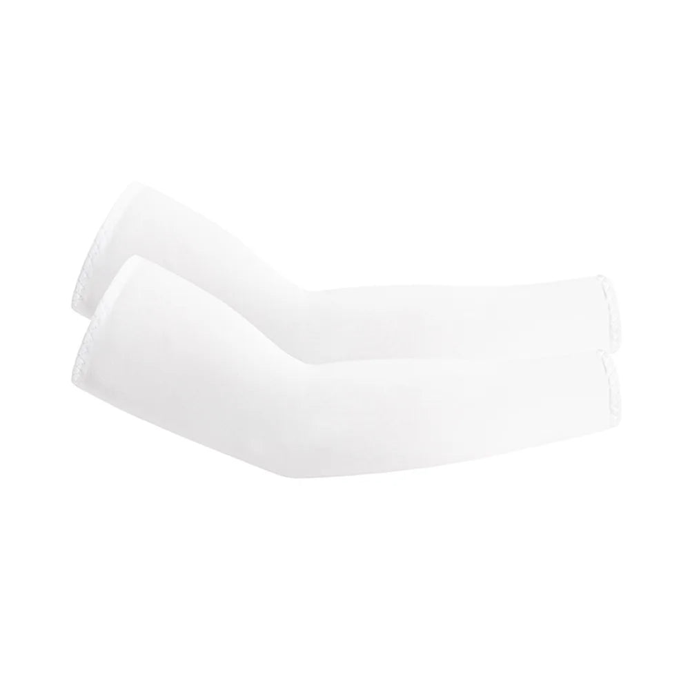 Unisex Cooling Arm Sleeves UV Sun Protection For Running And Cycling
