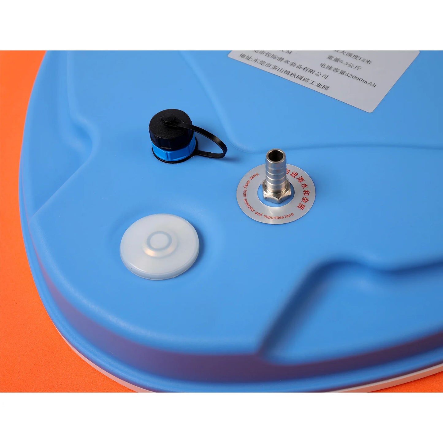 TUDIVING Scuba Diving Ventilator Waterproof Portable Breathing Regulator