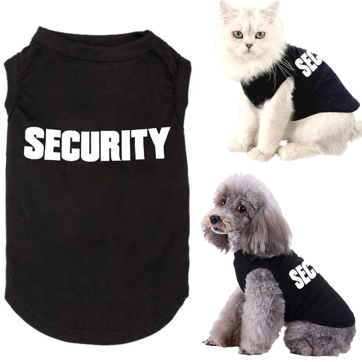 Security Clothing For Dogs Vest Shirt All Seasons Pet Wear