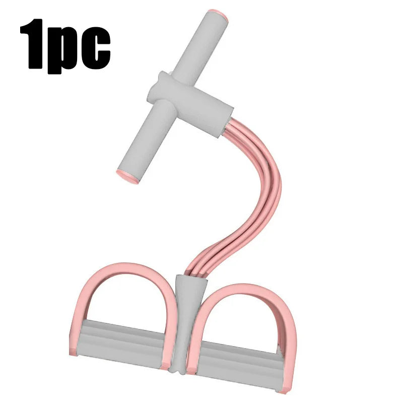 Pedal Exerciser With Resistance Bands For Full Body Workout