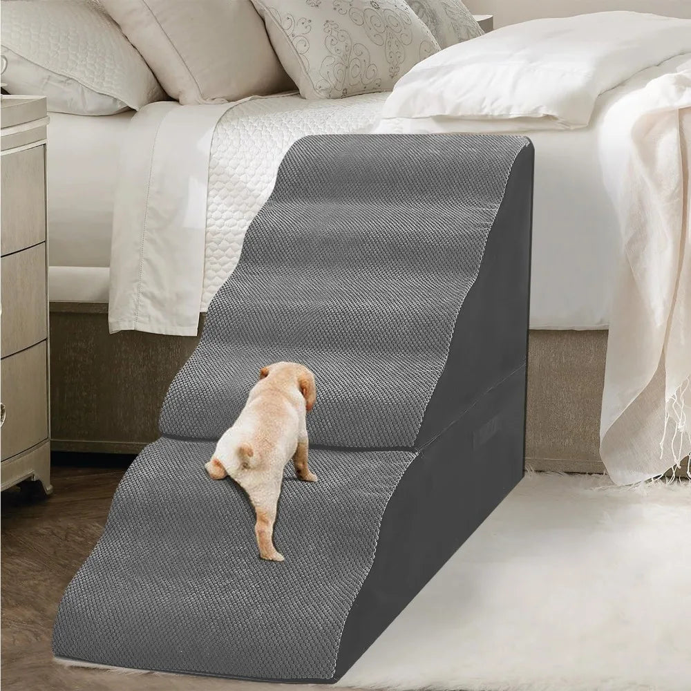 Dog Stairs 6-Step Pet Steps For Beds