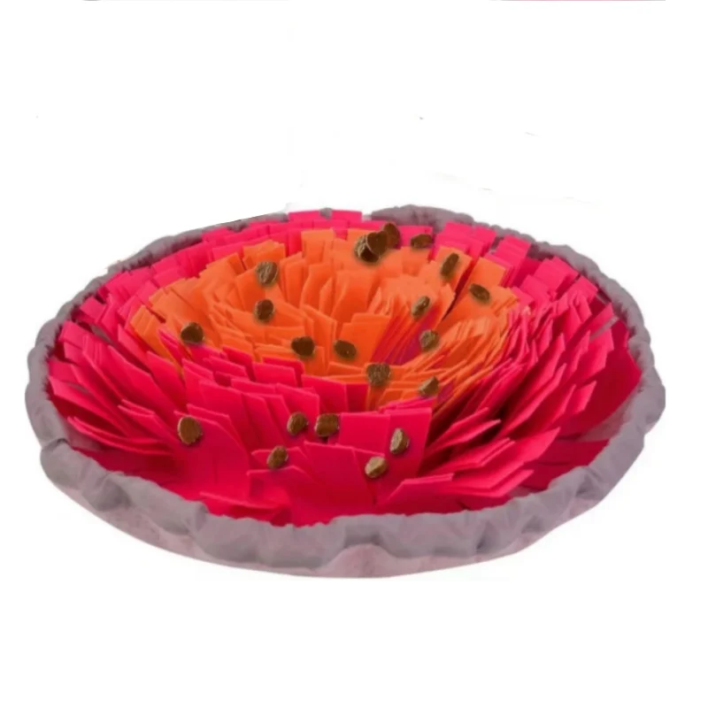 Washable Felt Sniffing Pad For Dogs Foldable Slow Feeding Mat