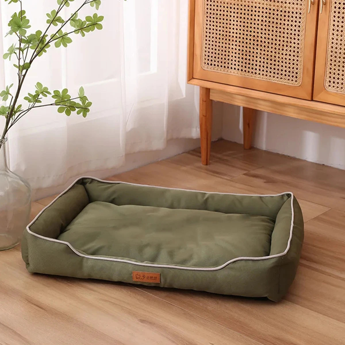 Four Season Square Dog Bed Durable Waterproof Sofa Pet House