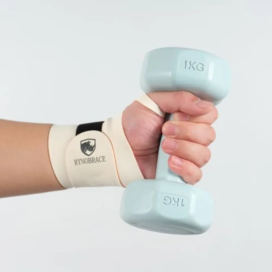 Wrist Support Thin Adjustable Brace for Sports and Workouts