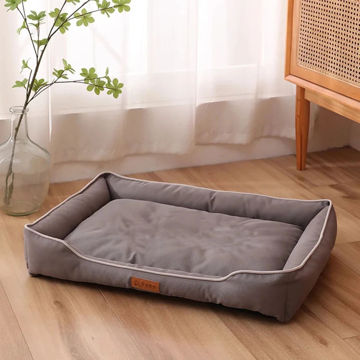 Four Season Square Dog Bed Durable Waterproof Sofa Pet House