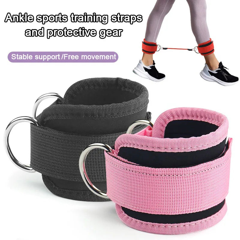 Ankle Straps and Resistance Bands Set for Gym and Home Workouts