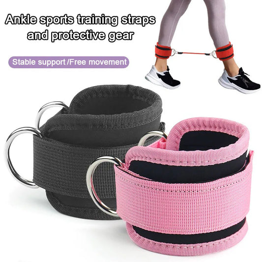 Ankle Straps and Resistance Bands Set for Gym and Home Workouts