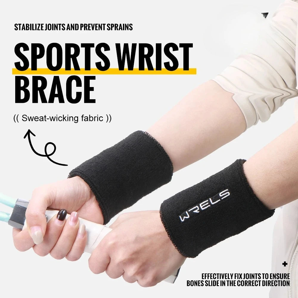 Wristbands Moisture Wicking Terry Cloth Sweatbands For Sports Gym