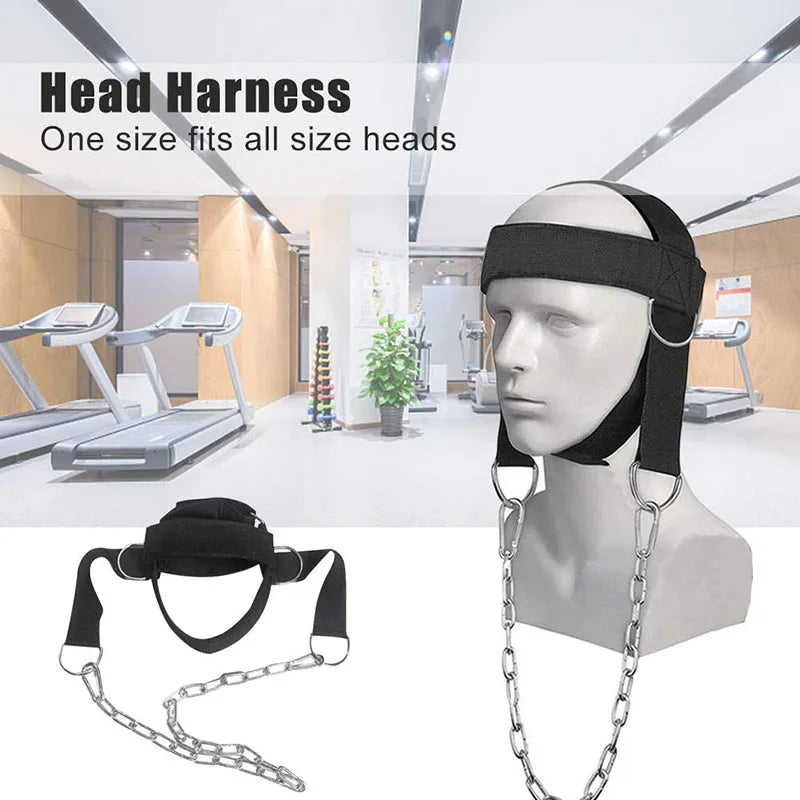 Weight Lifting Neck Harness for Strength Training and Gym Fitness
