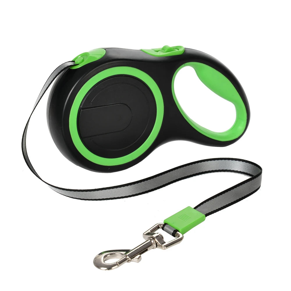 Retractable Pet Leash For Dogs And Cats, Adjustable, Durable Nylon