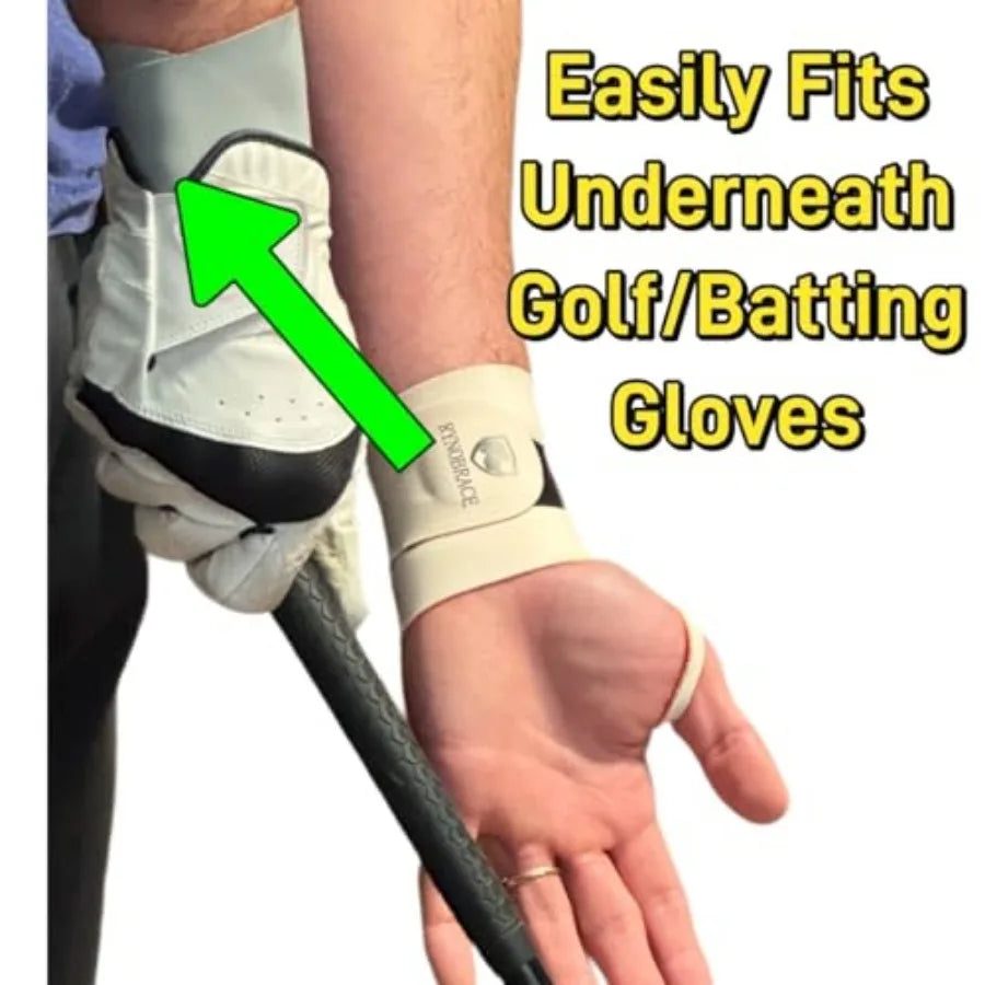 Wrist Support Thin Adjustable Brace for Sports and Workouts