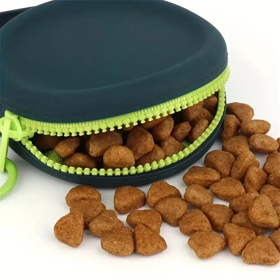 Pet Supplies Silicone Dog Treat Training Pouch Waterproof