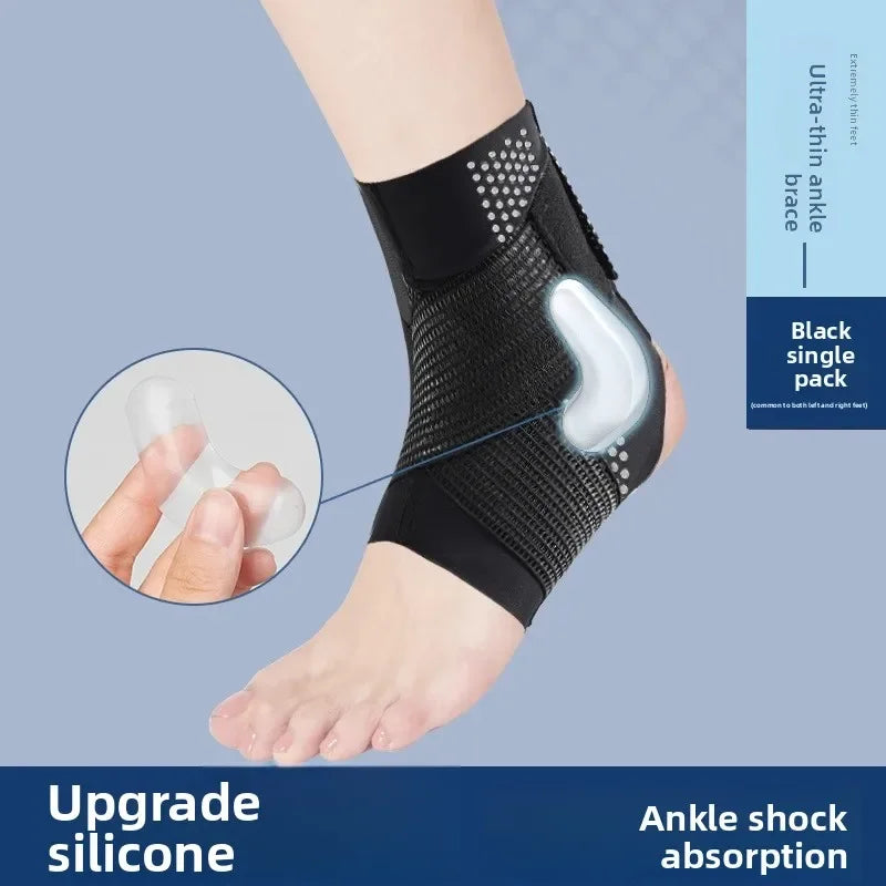 Ankle Brace With Silicone Pad For Sports Protection