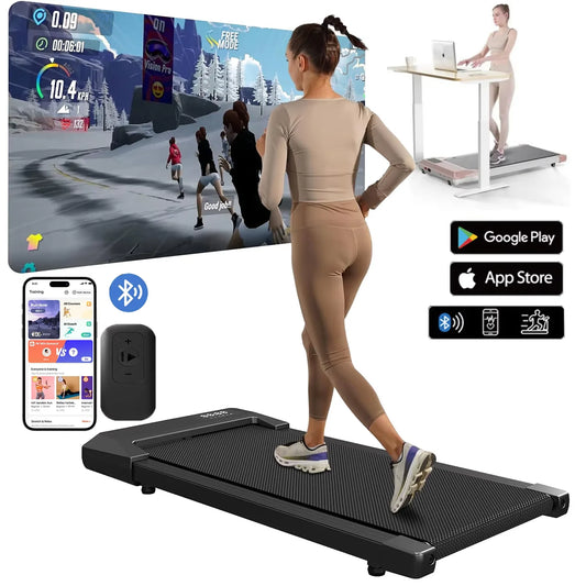 Superun 300lbs Treadmill 2.5HP Home Use Walking Running Machine
