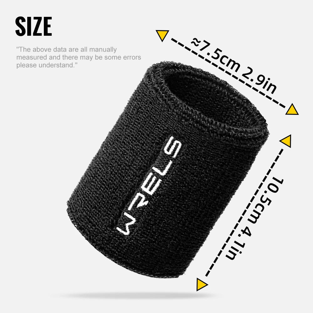 Wristbands Moisture Wicking Terry Cloth Sweatbands For Sports Gym