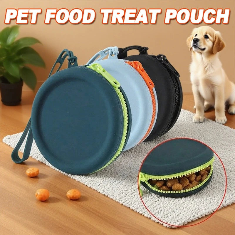 Pet Supplies Silicone Dog Treat Training Pouch Waterproof