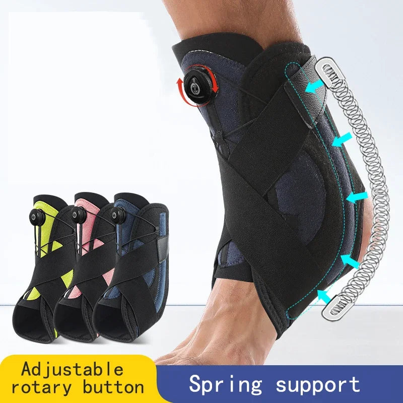 ZMHTDREAMHUNTER Ankle Brace With Side Stabilizers For Sprained Ankle Recovery
