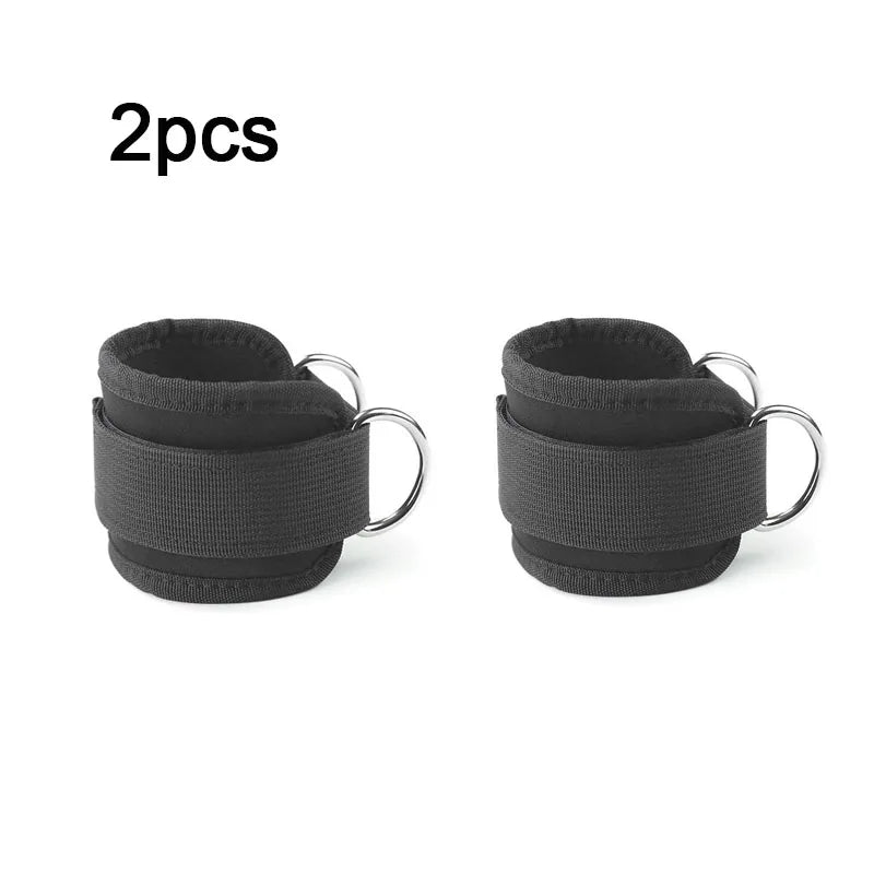Ankle Straps and Resistance Bands Set for Gym and Home Workouts