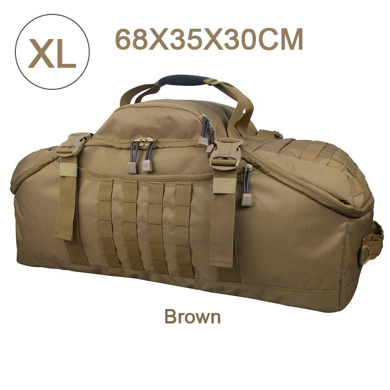 LQARMY Molle Tactical Backpack for Hiking Camping and Travel