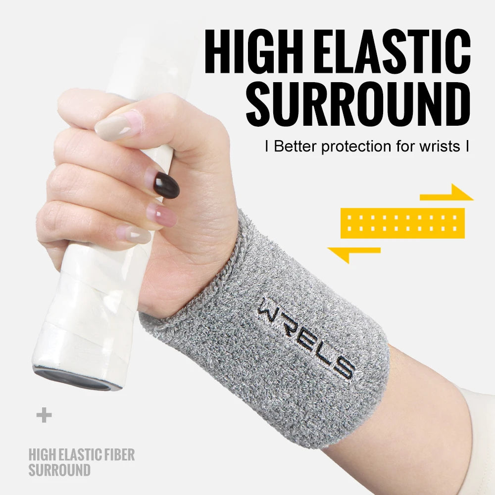 Wristbands Moisture Wicking Terry Cloth Sweatbands For Sports Gym