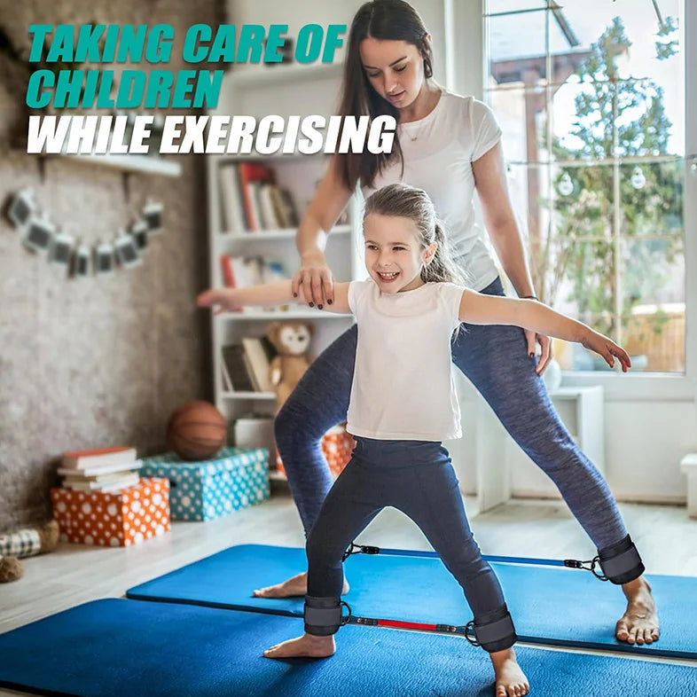 Elastic Ankle Bands Set For Leg And Glute Training Rehab